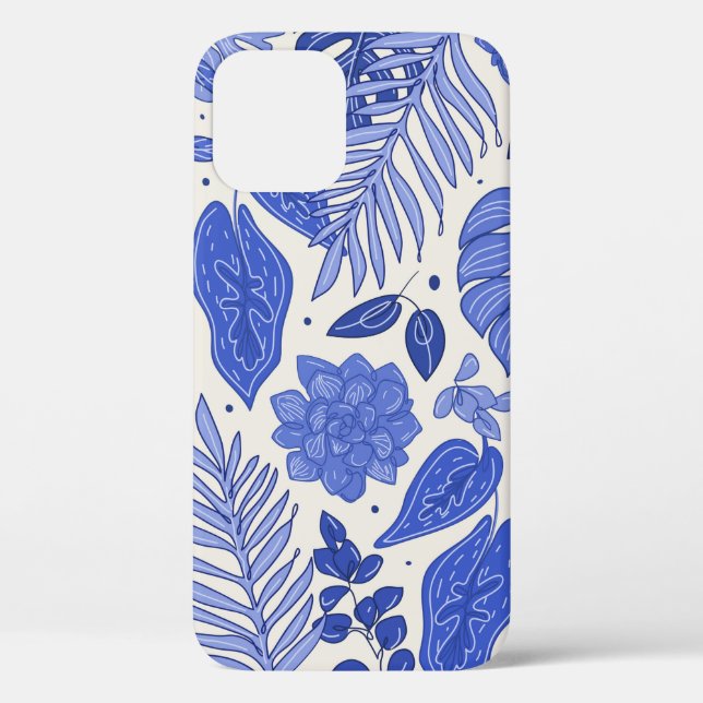 Seamless pattern with flowers Case-Mate iPhone case (Back)