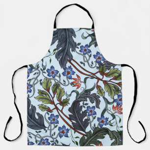 Seamless pattern with flowers in art deco style. M Apron