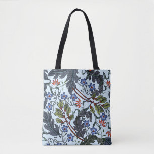 Seamless pattern with flowers in art deco style. M Tote Bag