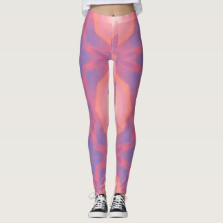 Seamless Pattern with Geometric Shapes Leggings