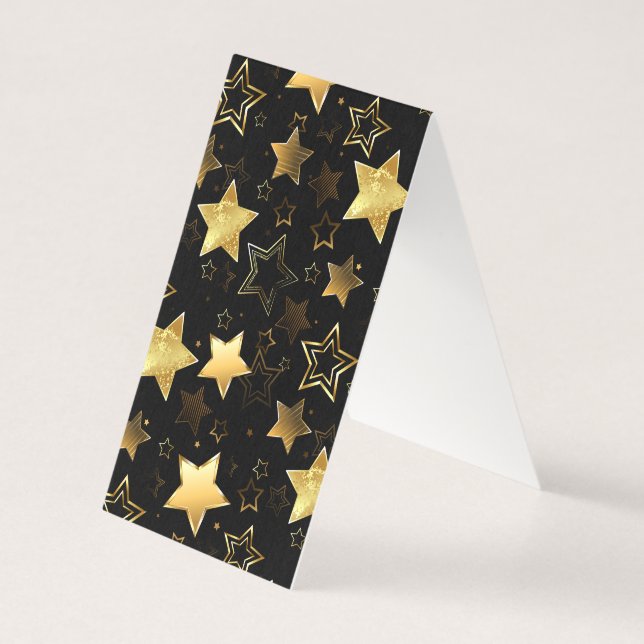 Seamless pattern with Golden Stars (Back)