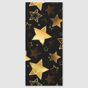 Seamless pattern with Golden Stars