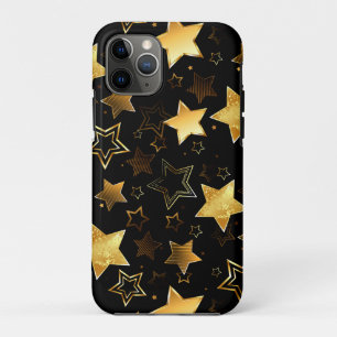 Seamless pattern with Golden Stars iPhone 11 Pro Case
