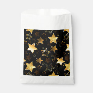 Seamless pattern with Golden Stars Favour Bag