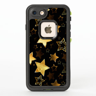Seamless pattern with Golden Stars