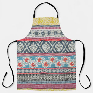 Seamless pattern with patchwork tiles. apron