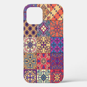Seamless pattern with portuguese tiles in talavera iPhone 12 case