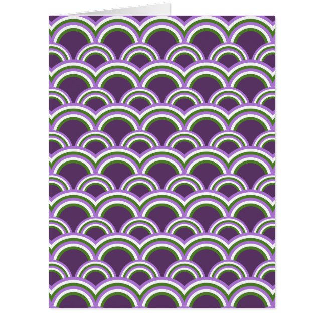 Seamless pattern with rainbows (Front)