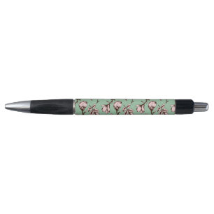 Seamless pattern with spring tree flower buds