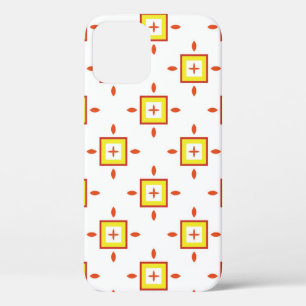 Seamless pattern with squares Abstract background  iPhone 12 Case