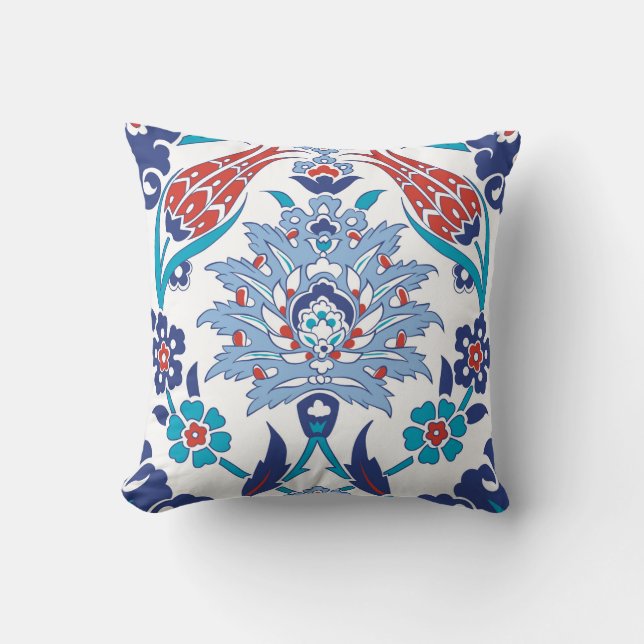 Seamless pattern with traditional turkish style cushion (Front)