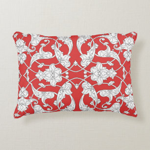 Seamless pattern with traditional turkish style iz decorative cushion