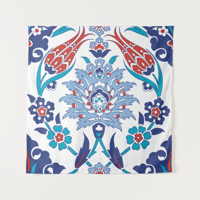 Seamless pattern with traditional turkish style tapestry (Front)
