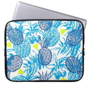 Seamless pattern with tropical motif laptop sleeve