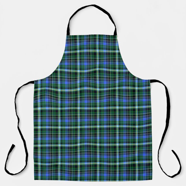 Seamless plaid pattern. Fabric pattern. Texturebac Apron (Front)