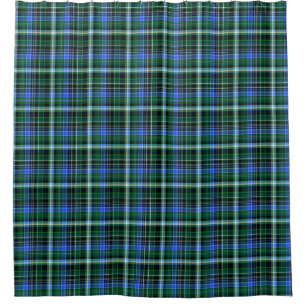 Seamless plaid pattern. Fabric pattern. Texturebac Shower Curtain