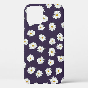 Seamless plant pattern. Small cute flowers of dais iPhone 12 Case