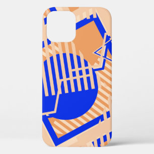 Seamless Pop Art Pattern. Abstract Colour Texture iPhone 12 Case