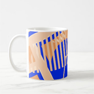 Seamless Pop Art Pattern. Abstract Colour Texture Coffee Mug