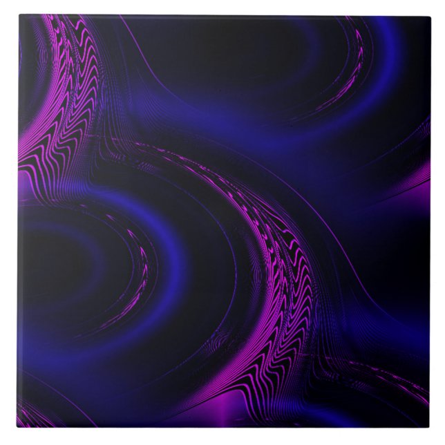 Seamless Purple Ceramic Tile (Front)