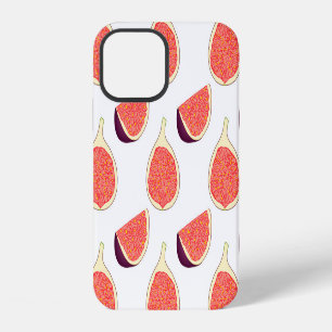 Seamless purple fig: colourful pattern iPhone 12 case