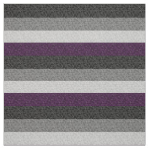 Seamless Repeating Asexual Pride Pixel Flag  Fabric
