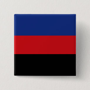 Seamless Repeating Polyamory Pride Flag Pattern 15 Cm Square Badge