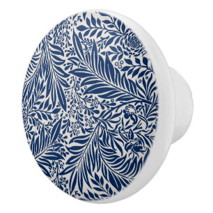Seamless retro pattern with rounded squares ceramic knob