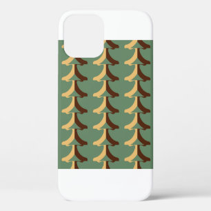 Seamless retro pattern with vertical elements. abs iPhone 12 case