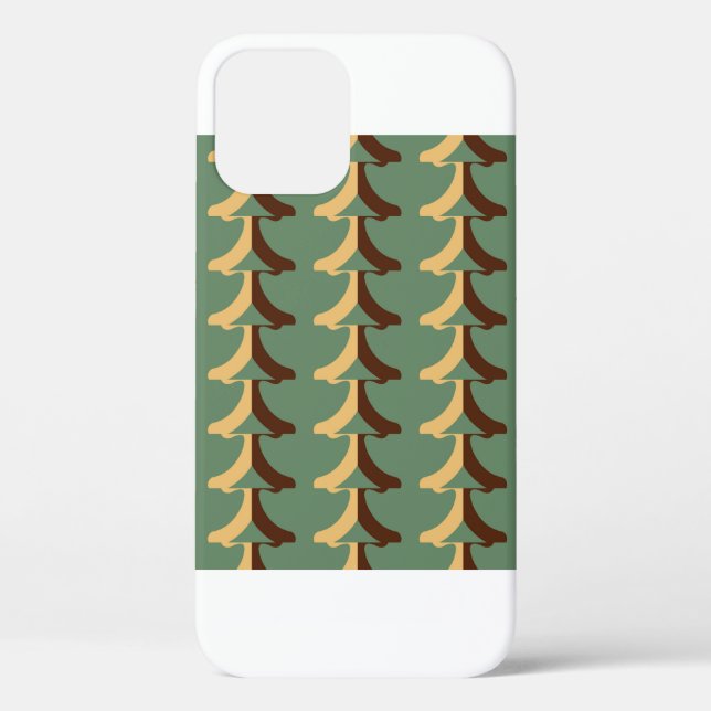 Seamless retro pattern with vertical elements. abs Case-Mate iPhone case (Back)
