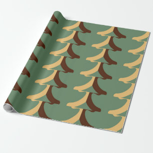 Seamless retro pattern with vertical elements. abs wrapping paper