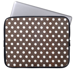 Seamless Rusted metal plate, Perfectly tile able. Laptop Sleeve