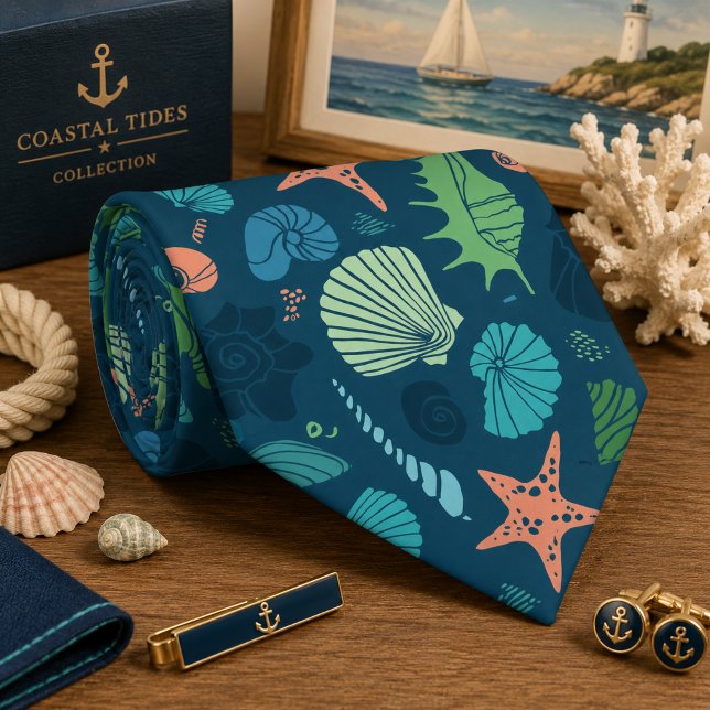 Seamless Sea Animals  Tie (Creator Uploaded)