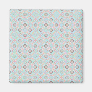 Seamless Seashell Pattern Magnet