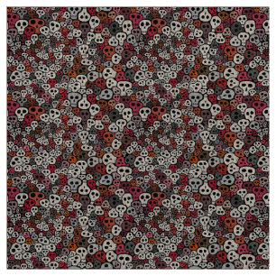 Seamless Skulls background Fabric