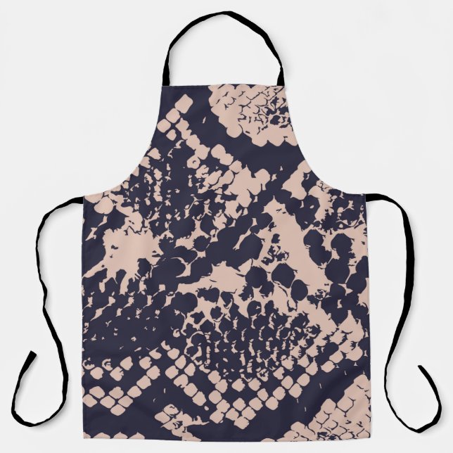 Seamless Snakeskin Patternsnake, seamless, skin, p Apron (Front)