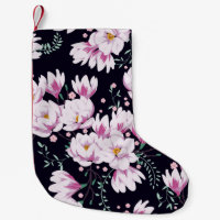 Seamless spring pattern with magnolias.