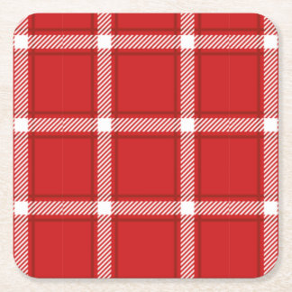 Seamless square abstract pattern design paper coaster