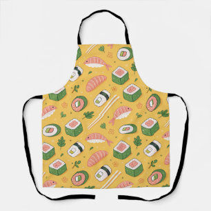 Seamless Sushi Pattern – Cute Japanese Food Apron