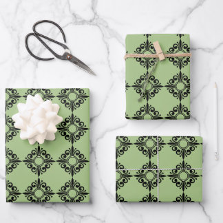 Seamless Symmetry wrapping paper