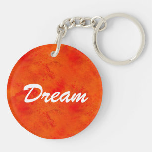 Seamless Texture Background Abstract Orange And Key Ring
