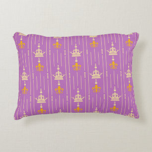 Seamless texture background in retro style vintage decorative cushion
