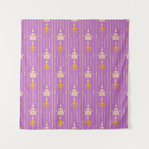 Seamless texture background in retro style vintage tapestry