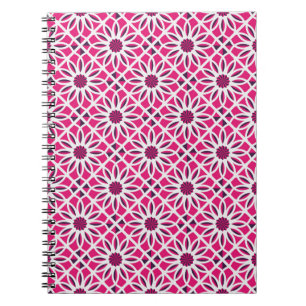 Seamless texture with arabic geometric ornament. V Notebook