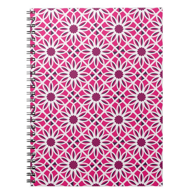 Seamless texture with arabic geometric ornament. V Notebook (Front)