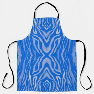 Seamless tiger skin pattern apron