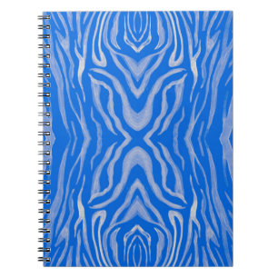 Seamless tiger skin pattern notebook