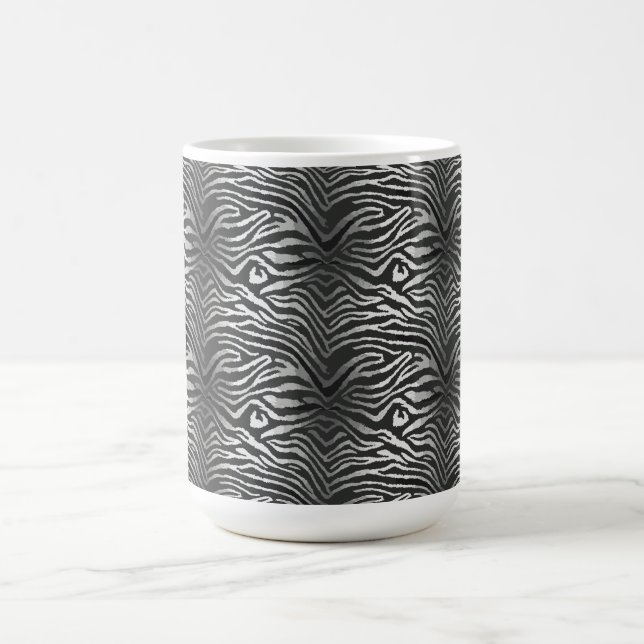 Seamless tiger stripe pattern coffee mug (Center)