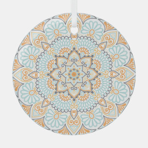 Seamless tile pattern: decorative, versatile desig glass tree decoration