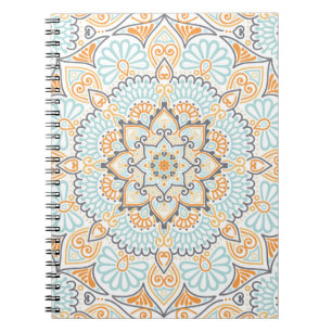 Seamless tile pattern: decorative, versatile desig notebook